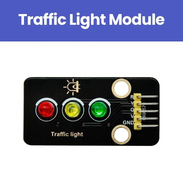 [SEN-LED-KYS-KS6008] KEYESTUDIO - LED Traffic Light Module for Arduino