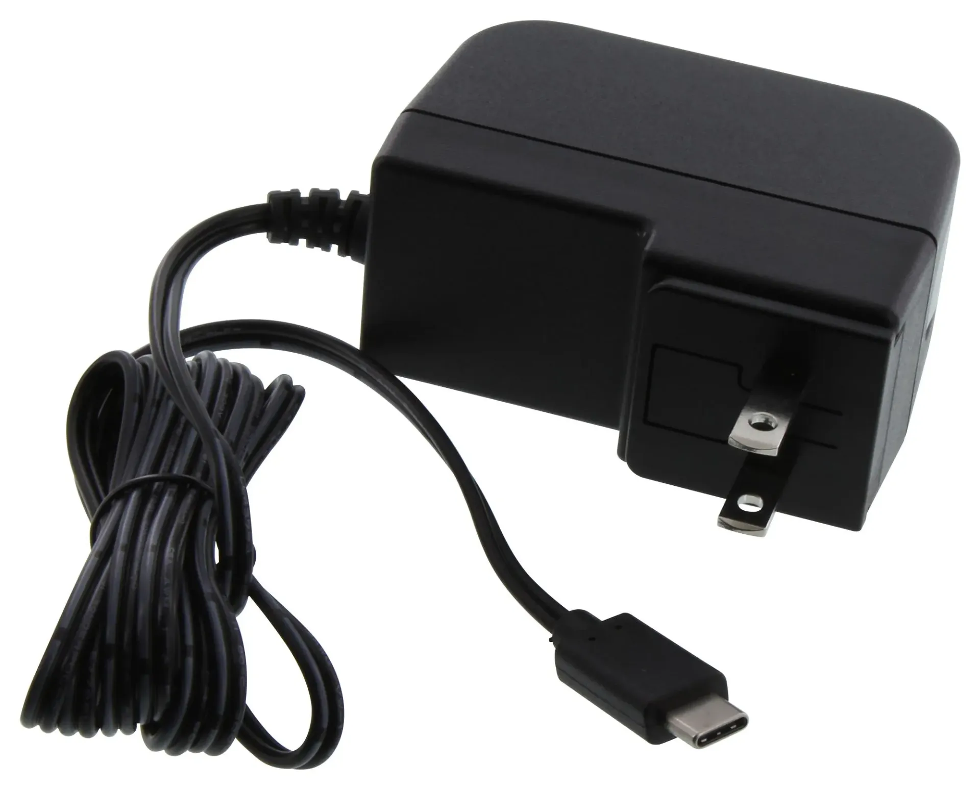 STONTRONICS - T7729DV - Raspberry Pi Accessory, Raspberry Pi 4 Model B PSU, USB-C, 5.1V, 3A, US Plug, Black