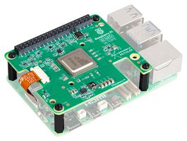 RASPBERRY-PI - SC1791 - Raspberry Pi AI HAT+ Add-On Board, Raspberry Pi 5 Boards, 26TOPS, with Built-In Hailo AI Accelerator