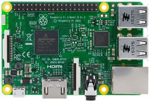 [2525225] RASPBERRY-PI - RASPBERRYPI3-MODB-1GB - SBC, Raspberry Pi3 B, BCM2837, Quadcore 64bit, 1GB RAM, MicroSD, Wifi, HDMI, 4xUSB 2 ports