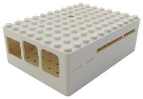 MULTICOMP PRO - CBPIBLOX-WHT. - Enclosure, 88.8 mm x 64.5 mm x 30.5 mm, Raspberry Pi Model B+/2B/3B Development Boards, ABS, White