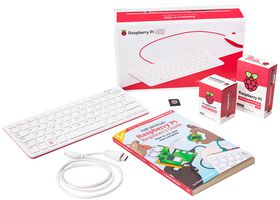 [3526934] RASPBERRY-PI - RPI400-KIT-IT - SBC, RPI400-KIT, BCM2711, ARM Cortex-A72, 64bit, 4GB RAM, 16GB MicroSD Card, HDMI Cable, IT