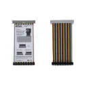 EDATEC - ED-PI400EXT-R - Ribbon Cable, 40Pin GPIO Extender, Rainbow, 100MM, RaspberryPi 400 Board