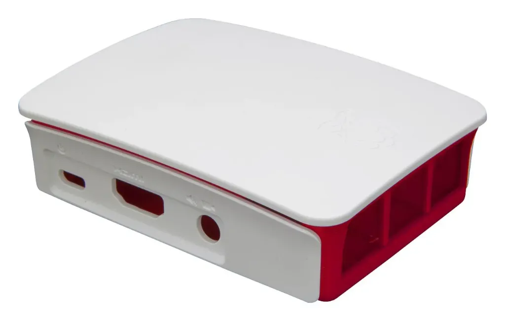 [2519567] RASPBERRY-PI - RASPBERRY-PI3-CASE - Dev Board Enclosure, Raspberry Pi 3 Model B, Raspberry, White